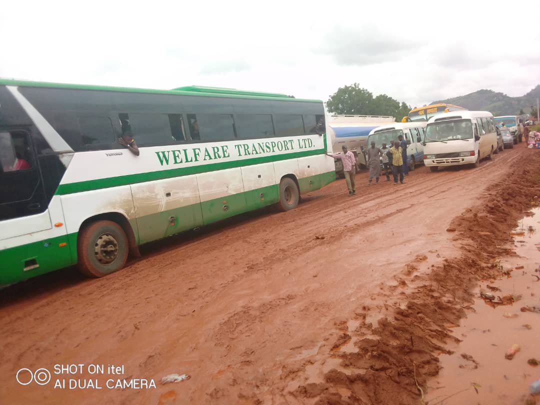 FRSC Issues Traffic Alert As Failed Section Of Omuo-Ekiti-Kabba Road Leads To Congestion